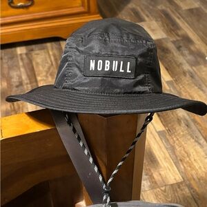 NOBULL Black Boonie Bucket Hat